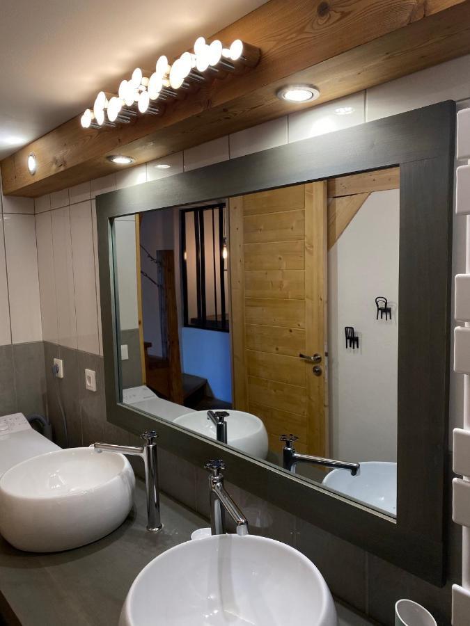 La Grange Auguste Avec Sauna Jacuzzi Vénosc Exteriér fotografie